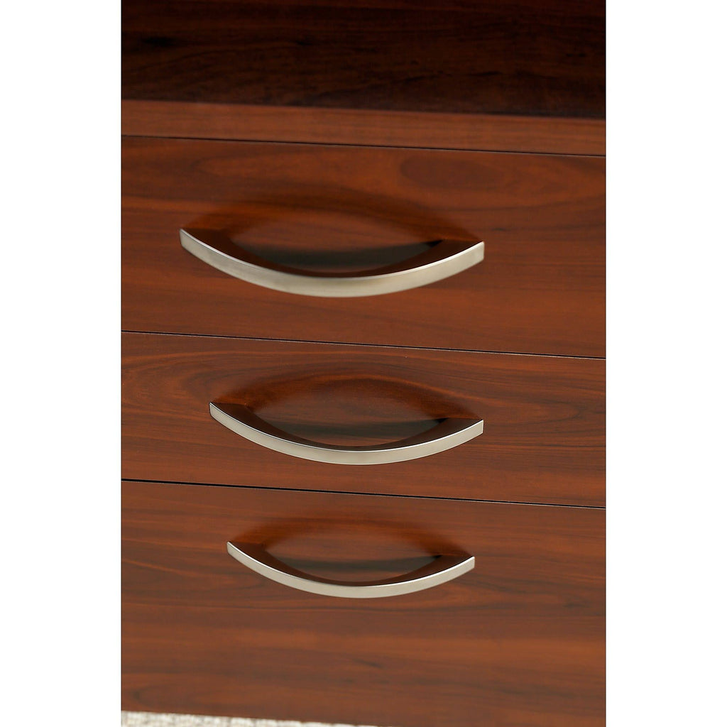 3 Drawer Mobile Pedestal in Hansen Cherry C469