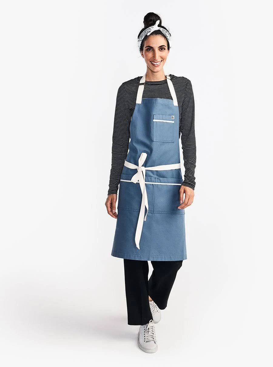 Blue Moss Apron Q9942