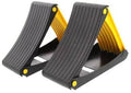2 x Folding Wheel Chocks 2 Tonne Brake Wedges U4623