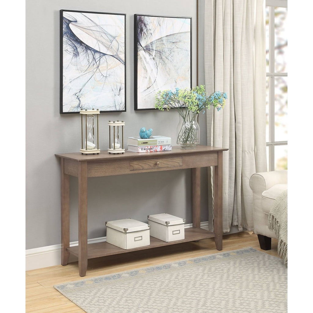 Espresso Single-Drawer Console Table M635209