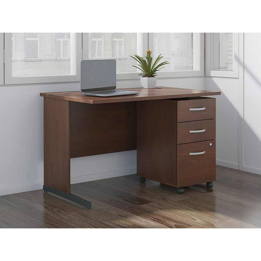 3 Drawer Mobile Pedestal in Hansen Cherry C469