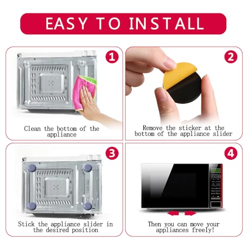 Self-Stick Teflon Furniture Sliders A363563