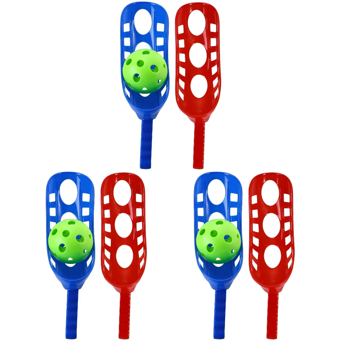 3pcs Scoop Toss & Catch Set Outdoor Sports Beach Game K9745