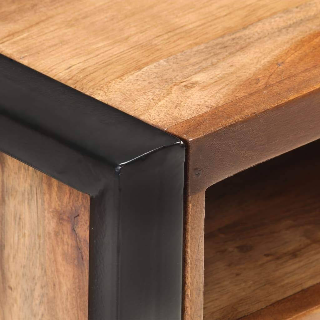 Solid Acacia Wood Bedside Cabinet N432618