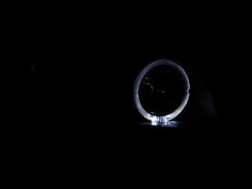 Black Halo Crystal Headlights for 2000-2001 Toyota Camry A5400
