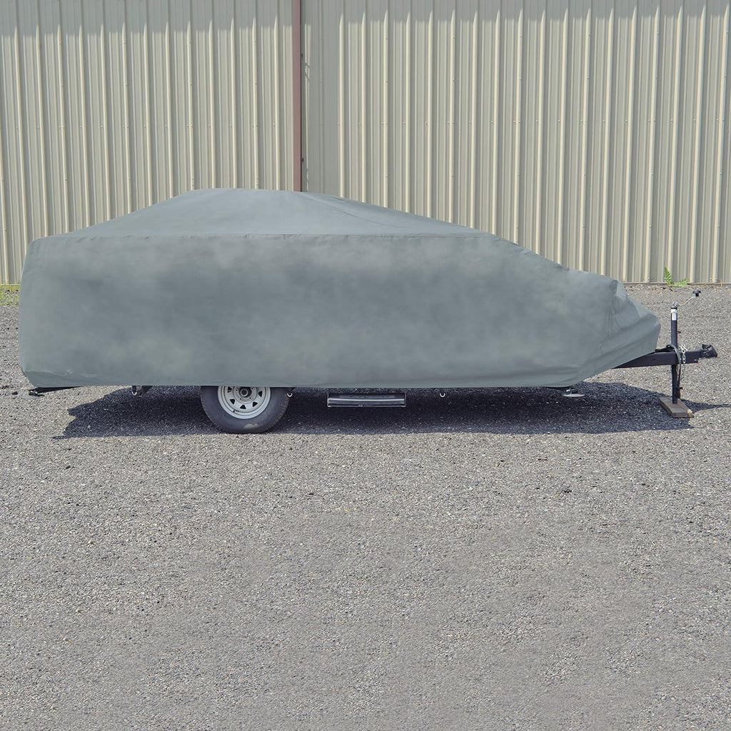 Folding Camper RV Covers, Gray, Polypropylene, Pack of 2 N143