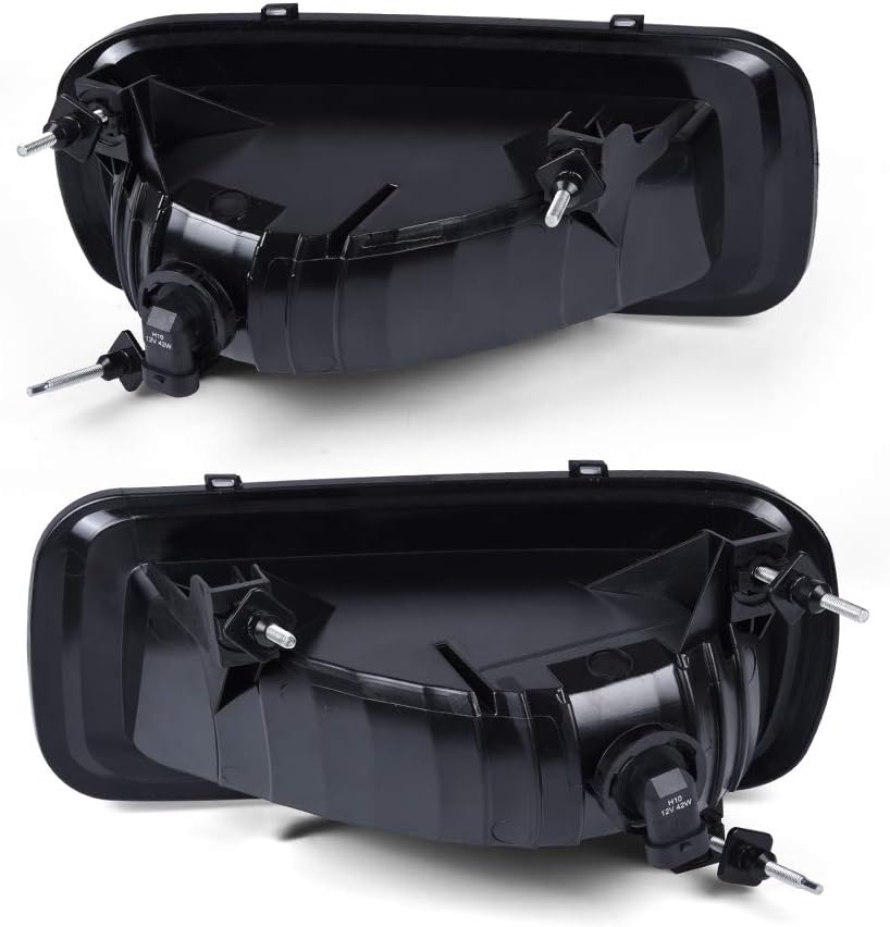 1Pair Front Bumper Fog Lights Clear Lens Pack of 2 U93177