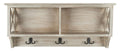 Grey Hanging Storage Wall Rack B3875