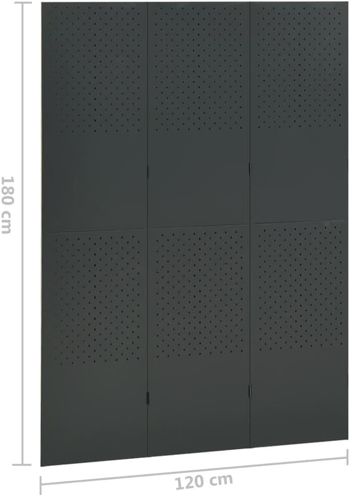 White Folding Room Divider Screen (47.2 x 70.9) E53963