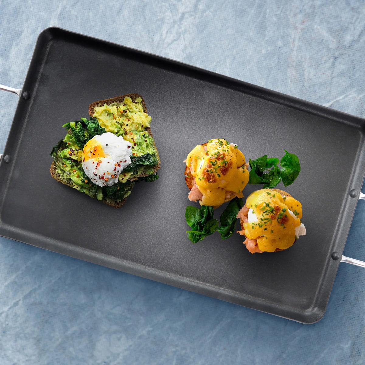 22 Inch Cast Aluminum Double Griddle V932