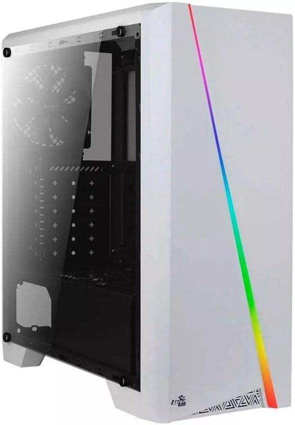 White RGB Mid Tower Computer Case G990