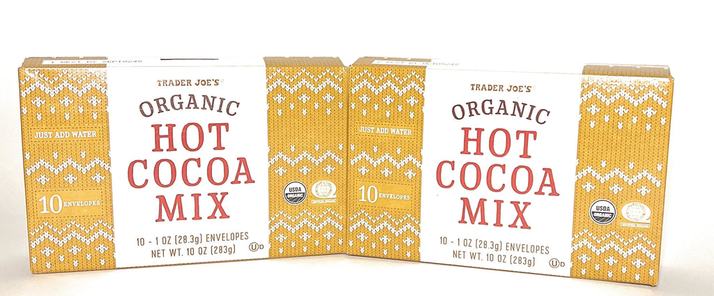 Organic Hot Cocoa Mix 10 Oz Box - 10 Envelopes per Box (Pack of 2) L160