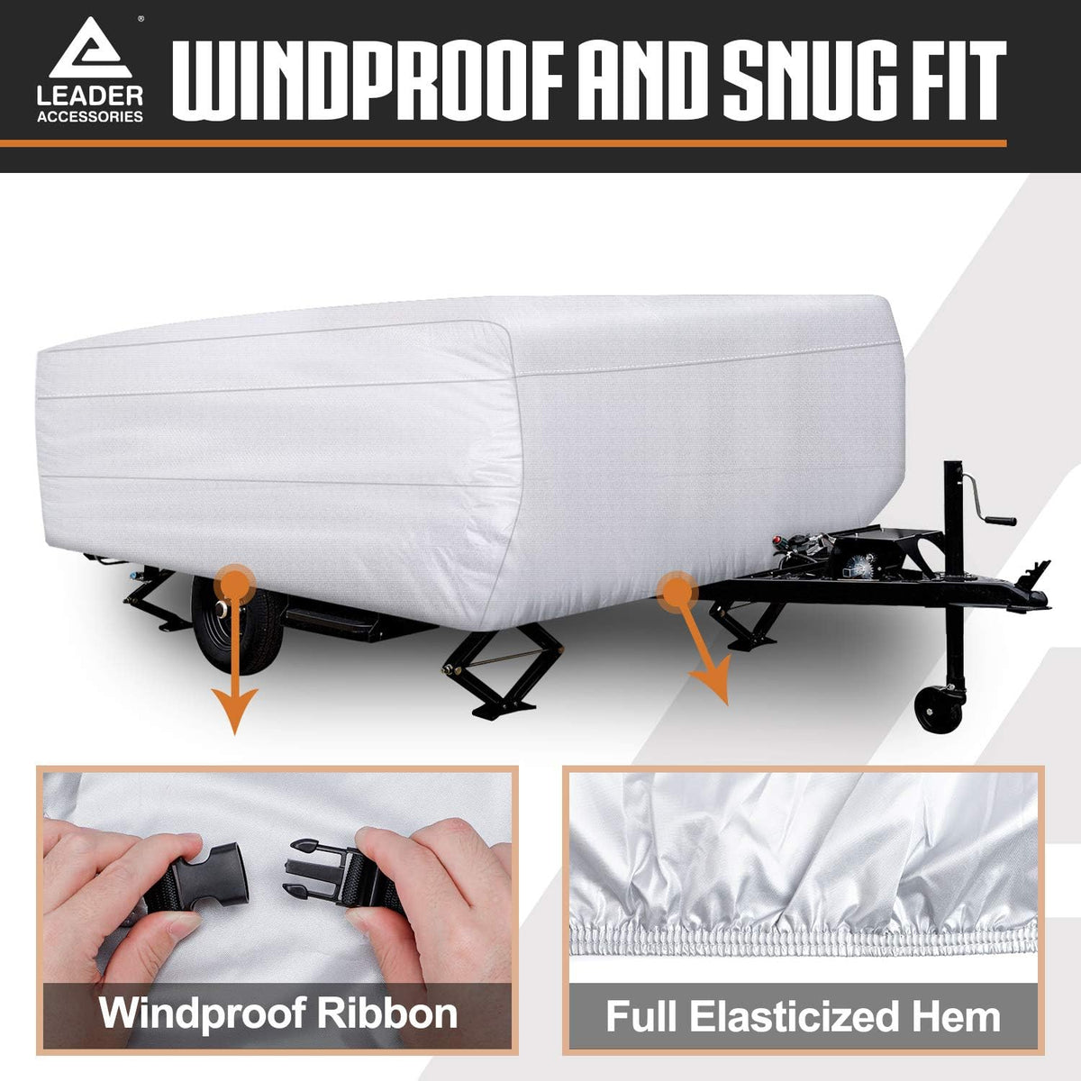 Folding Camper Cover 150D Diamond Fabric H9490