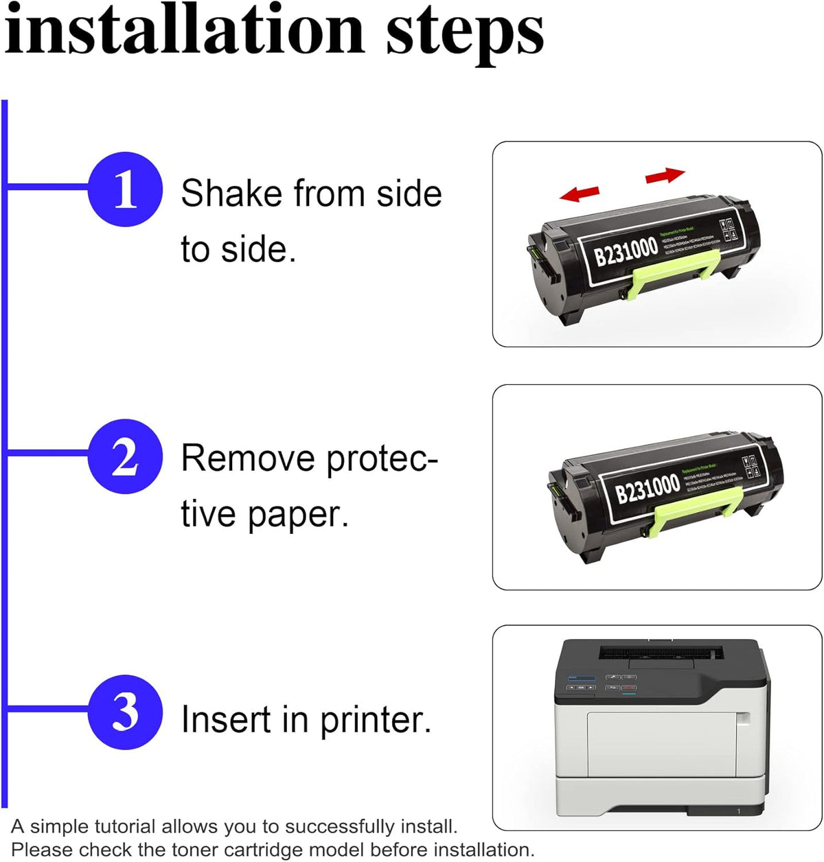 Compatible Toner Cartridge Replacement F399956