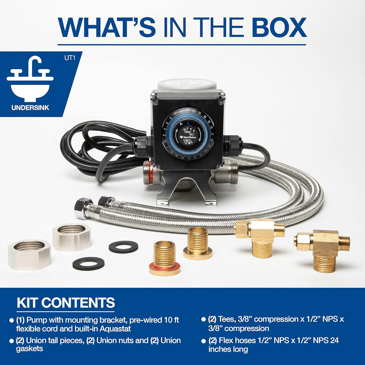 Hot Water Recirculation Pump For Under Sink R87719