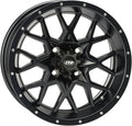 Hurricane Wheel Black 14x7 4/137 5+2 Q246293