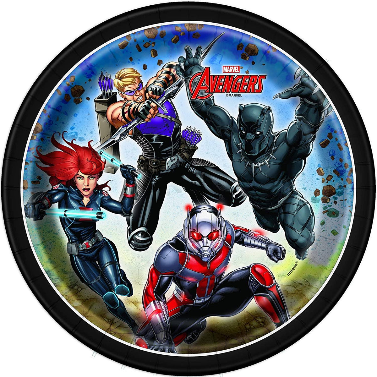 Avengers Birthday Decorations Plates Napkins Cups Table Cover Banner Plastic Cutlery Serves S233514