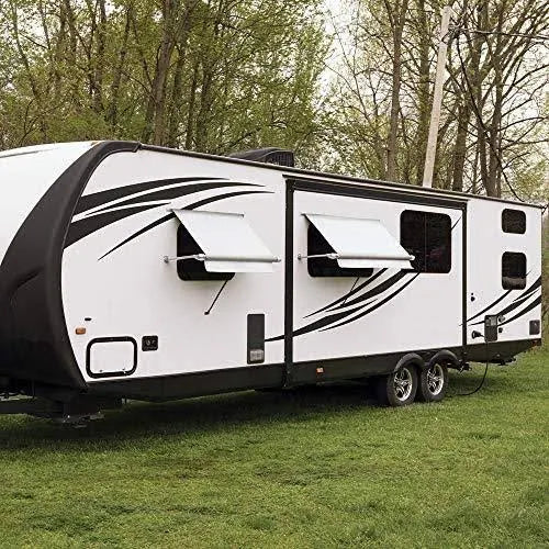 RV Window Awning White - 5.5 ft. E377