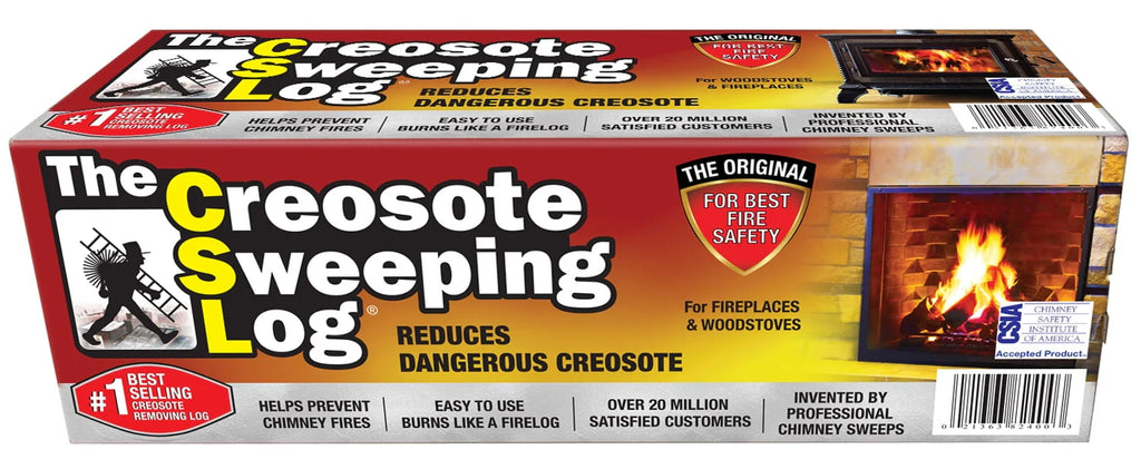 Creosote Sweeping Log for Fireplaces and Woodstoves M694