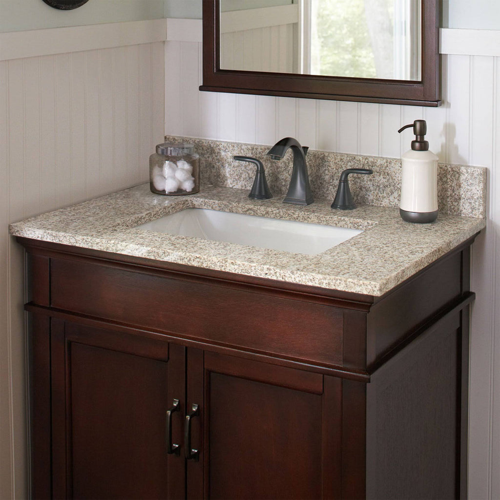 Golden Hill Granite Vanity Top P1155