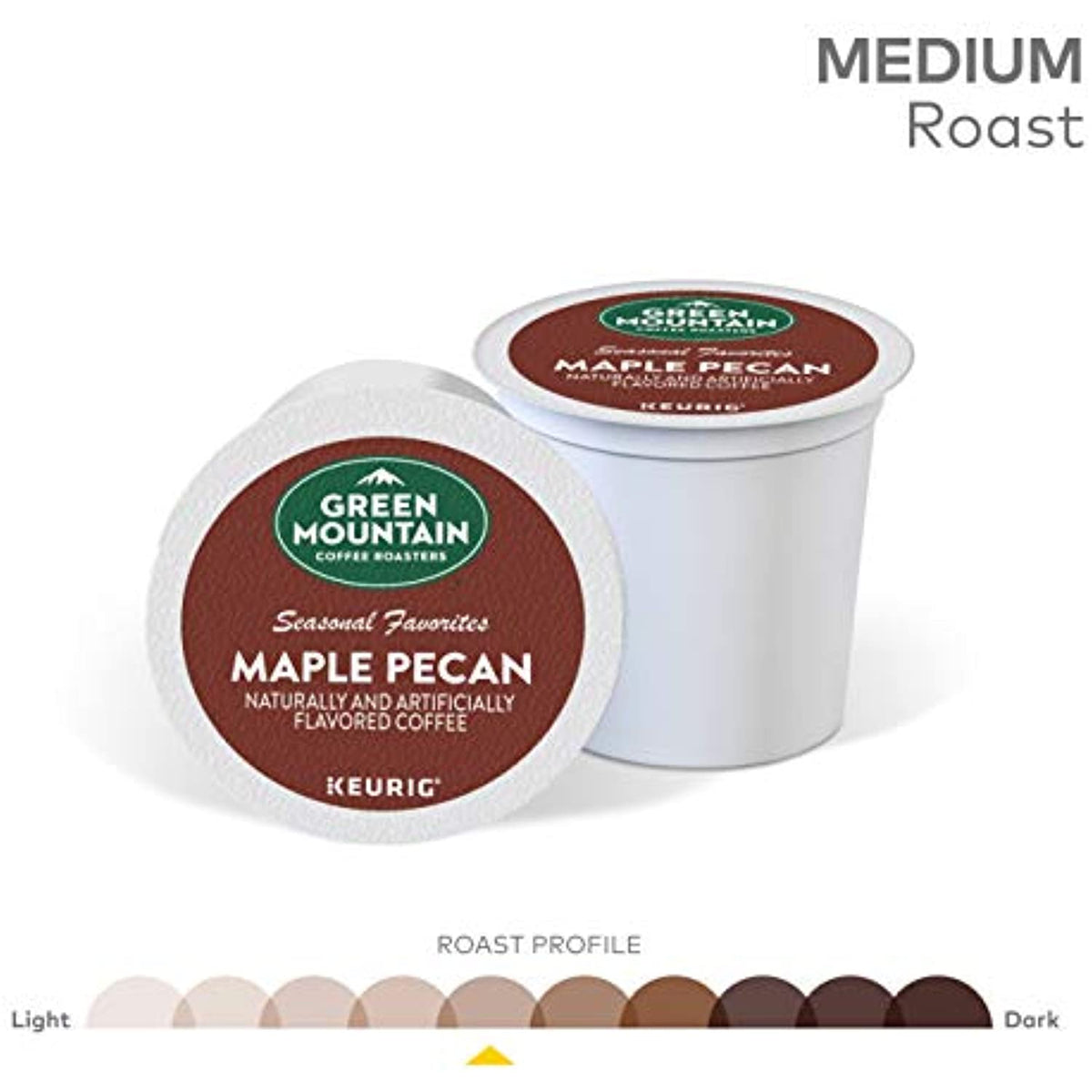 Maple Pecan Light Roast Coffee, 48 Count D46115