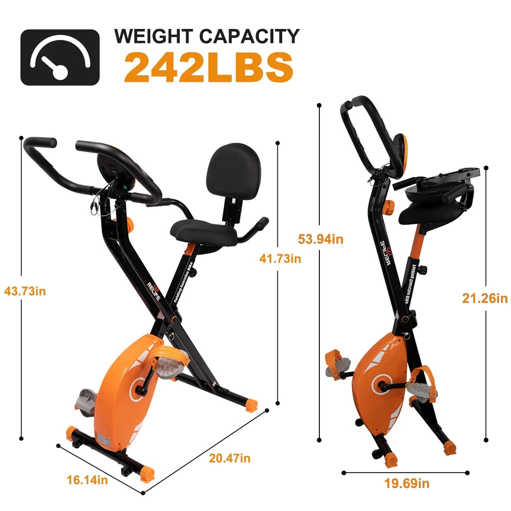 Foldable Exercise Bike Stationary Bike X445171