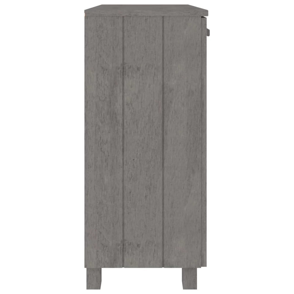 Wooden Sideboard with 2 Doors Pine Wood Storage Cabinet R51187