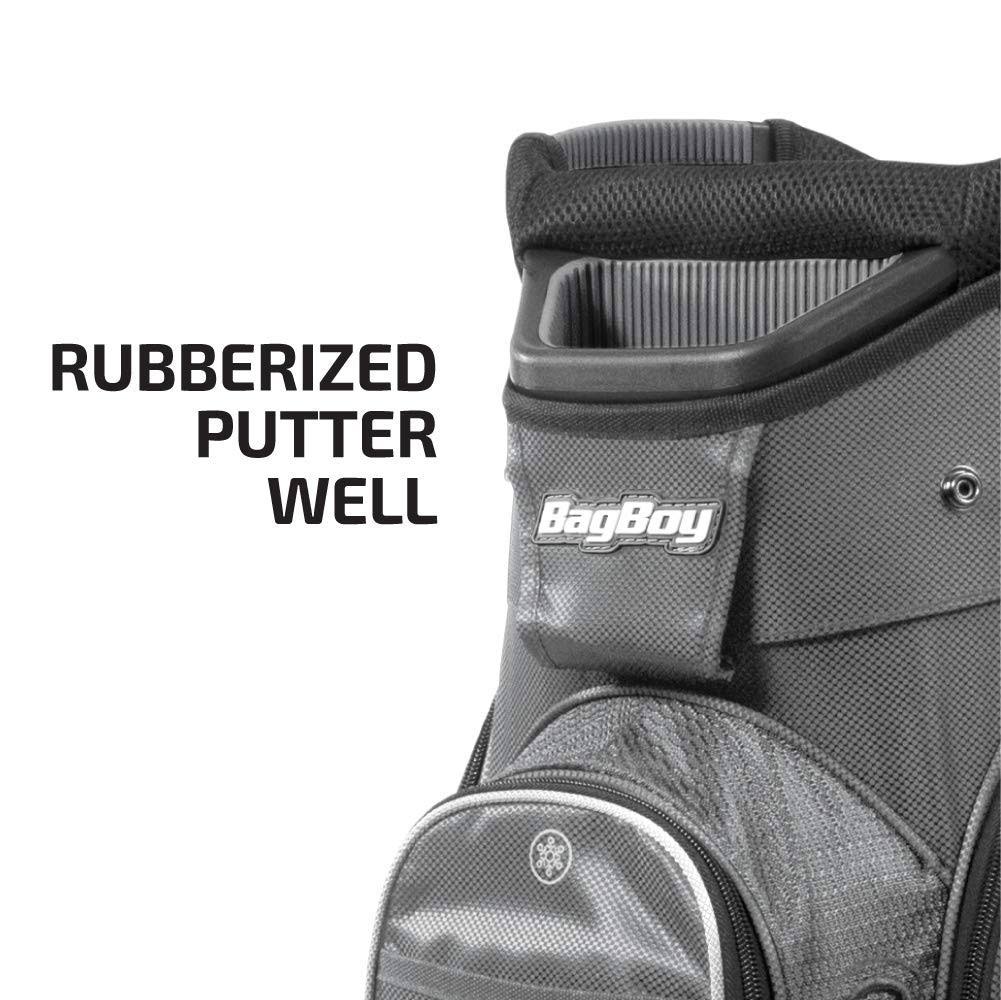 Charcoal/Black/White Cart Bag V114
