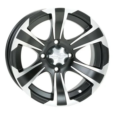 12x7 4.0 + 3.0 Matte Black Alloy Series Wheel M842