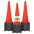 Orange PVC Plastic Traffic Cones D56429