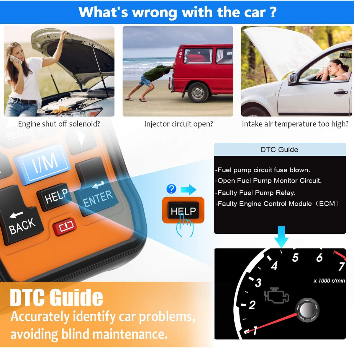 OBD2 Scanner Diagnostic Tool Pack of 2 Q64842
