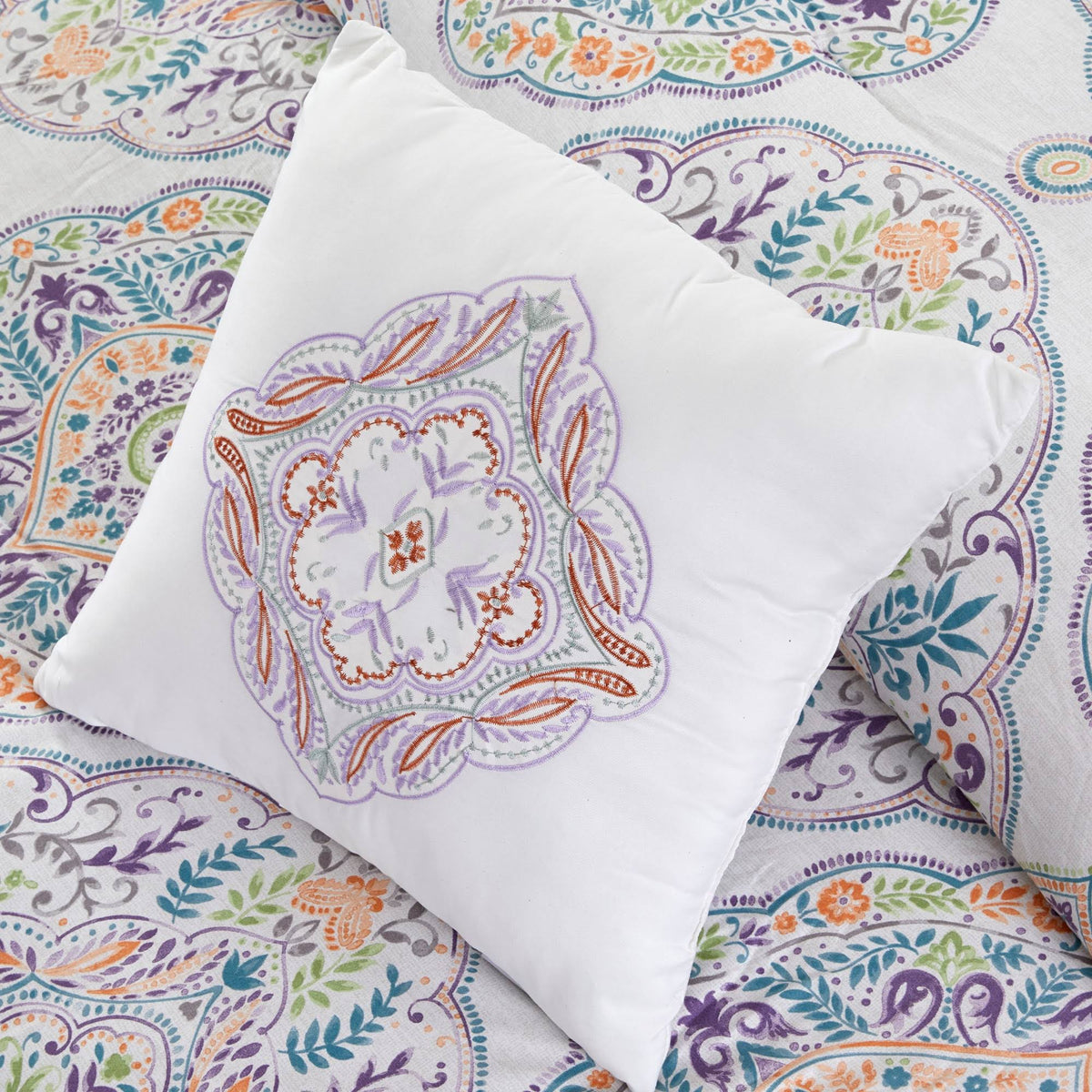 6 Piece Printed Bed Set V409843