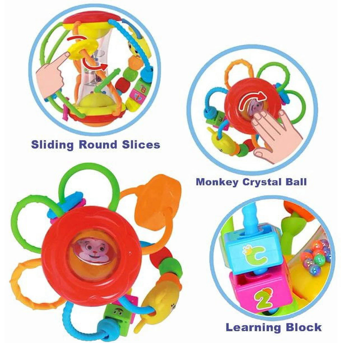 Baby Rattle Activity Ball Educational Toy C998965
