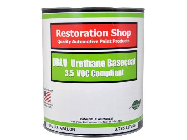 Classic White 1 Gallon Low VOC Urethane Basecoat Car Auto Body Paint N260