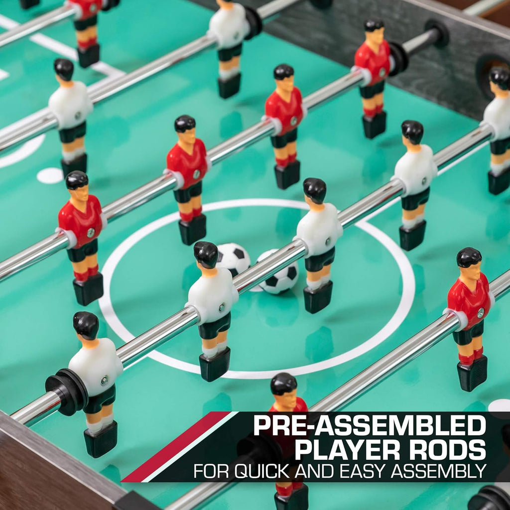 48" Mid-Size Indoor Foosball Table, Grey G1270