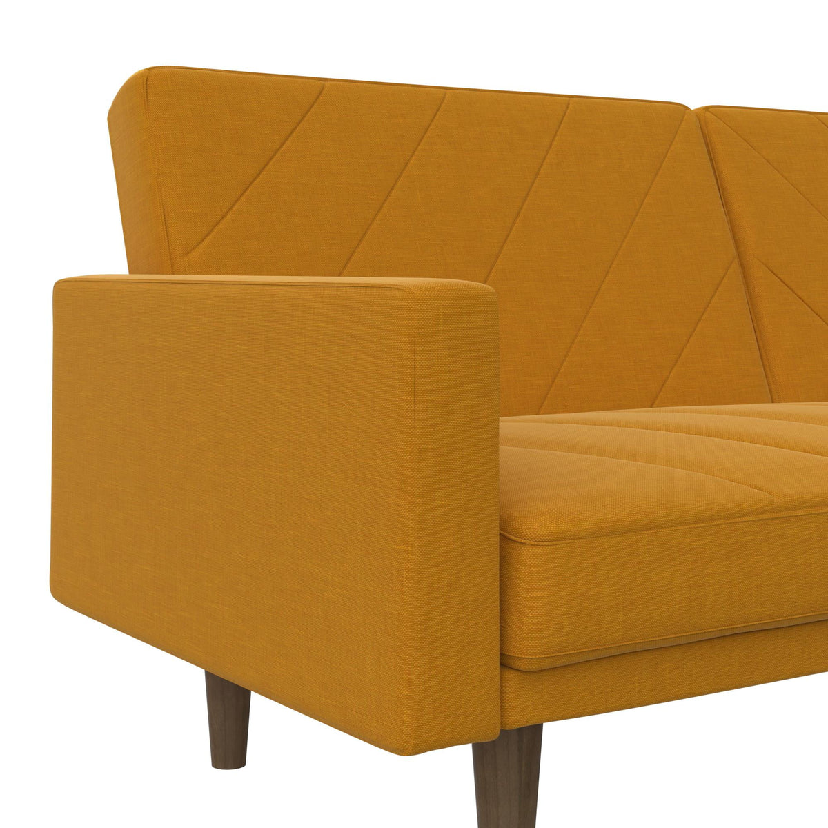 Mustard Yellow Linen Futon D565226