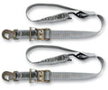 6 Tie-Downs with Military Snap Hooks and Built-In Soft Loops - 2in. x 6ft. T193997