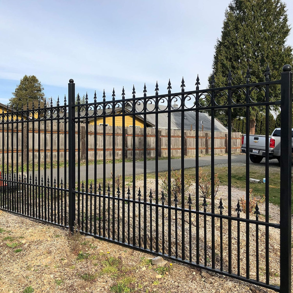 4-Panel Steel Fencing Kit 8x5 Each K23876