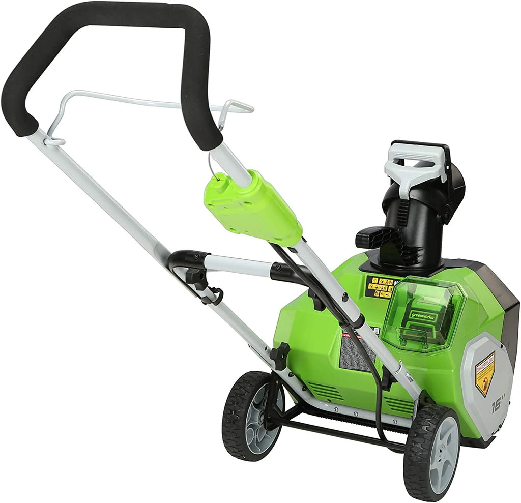 40V 16 Cordless Snow Thrower with 5Ah Battery and Charger Q394