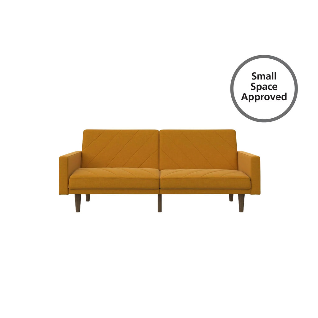 Mustard Yellow Linen Futon D565226