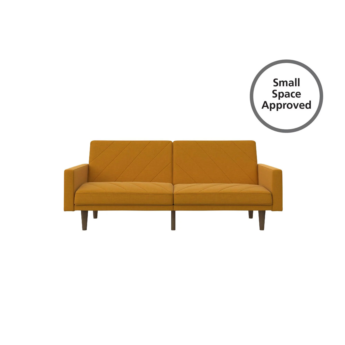 Mustard Yellow Linen Futon D565226