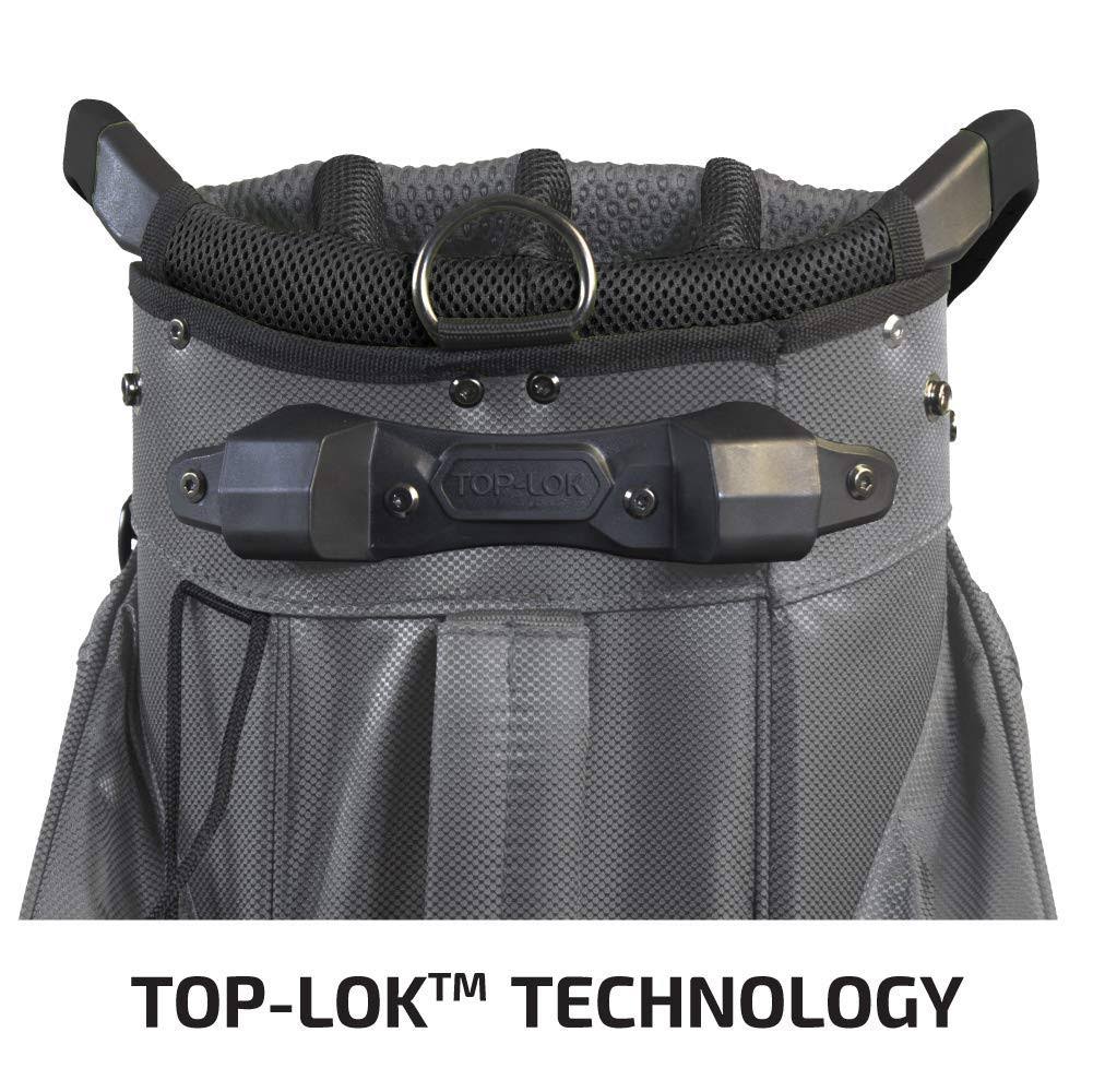 Charcoal/Black/White Cart Bag V114