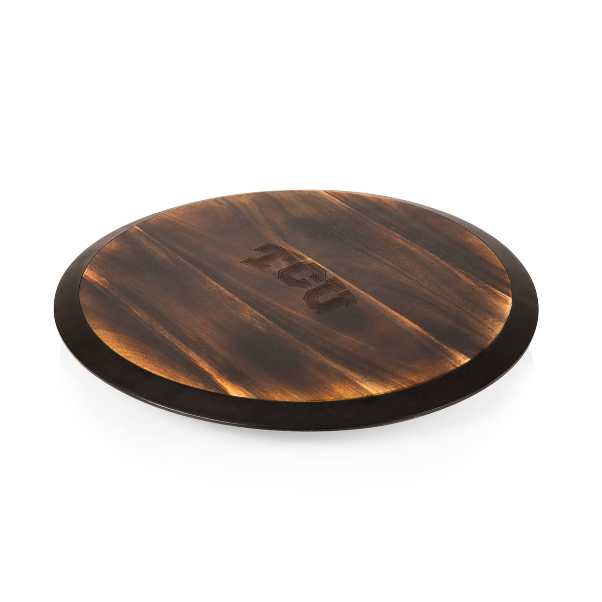 Acacia Wood Lazy Susan Serving Tray X814306