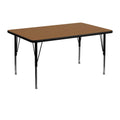 Oak Thermal Laminate Activity Table B5602