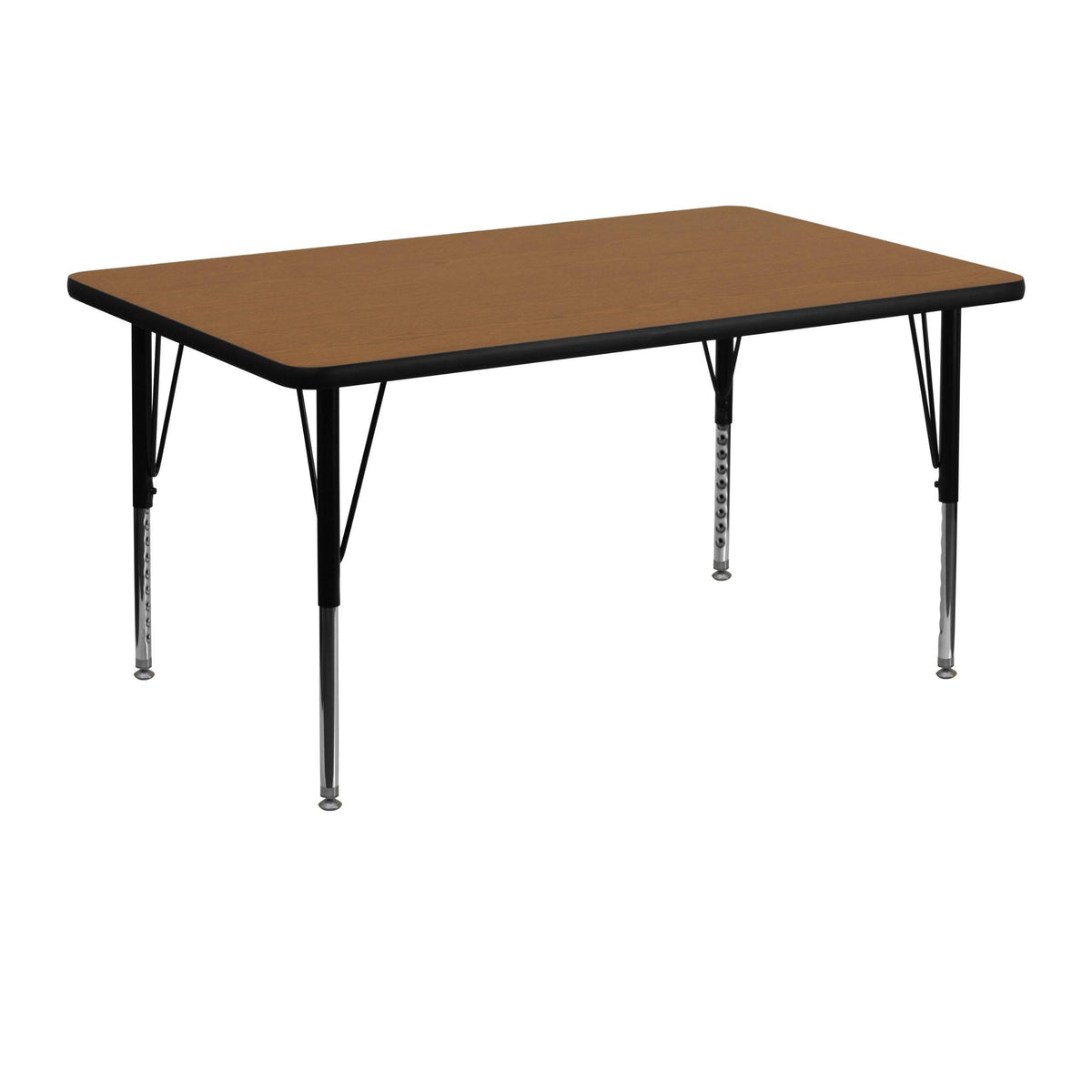 Oak Thermal Laminate Activity Table B5602