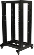 22U 4-Post Open Frame Server Rack with Casters C557