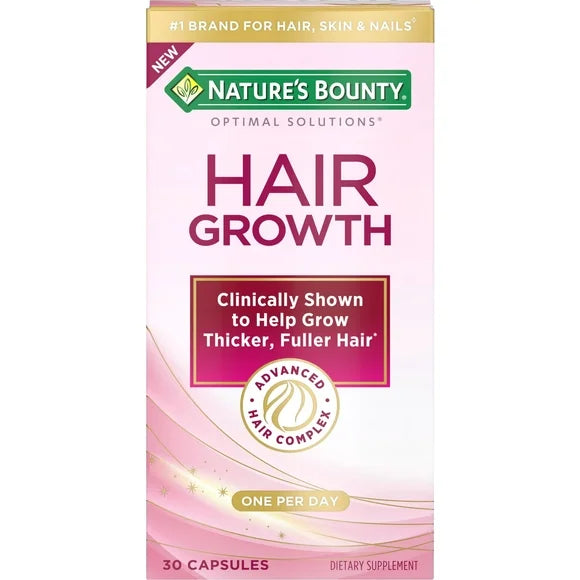 Biotin Hair Growth Supplement, 30 Capsules F34907