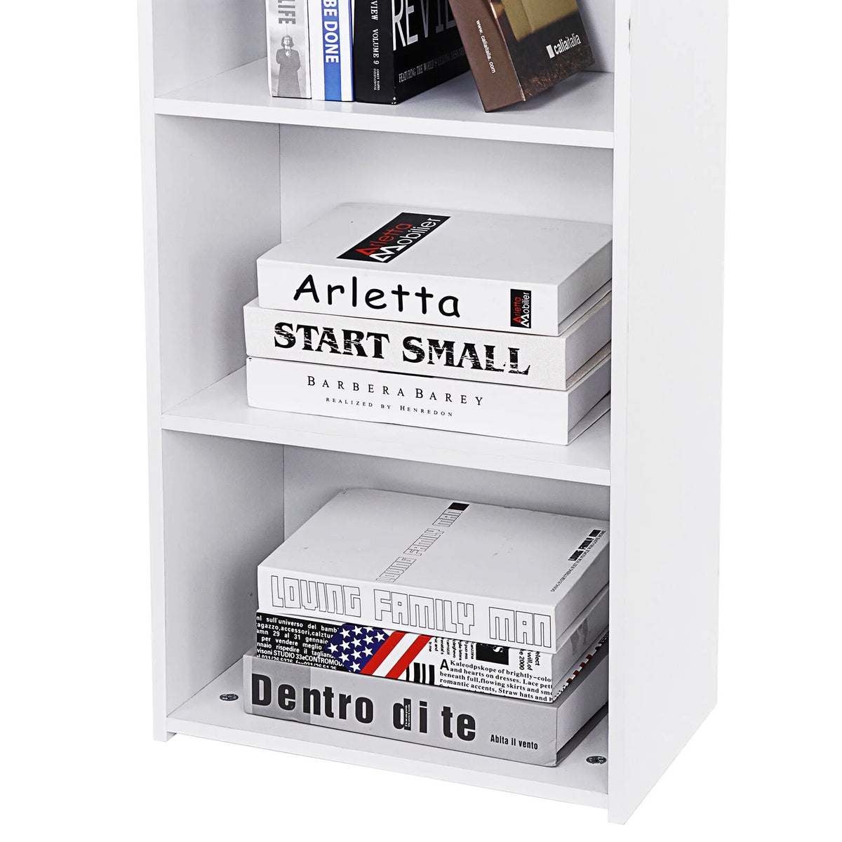 5 Tier Bookcase Bookshelf Storage Organizer Q9068