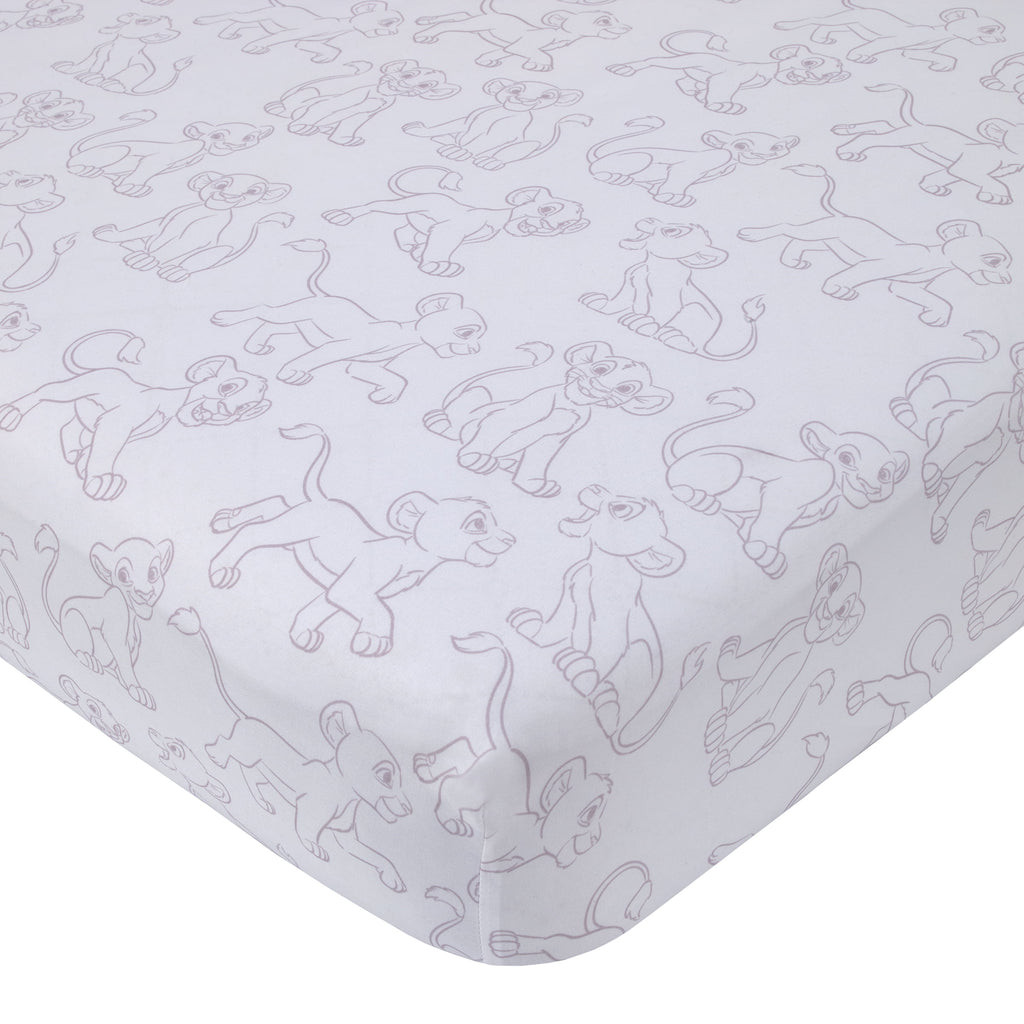 3 Piece Crib Bedding Set V6905