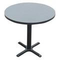 Blue Round Pedestal Table K358849